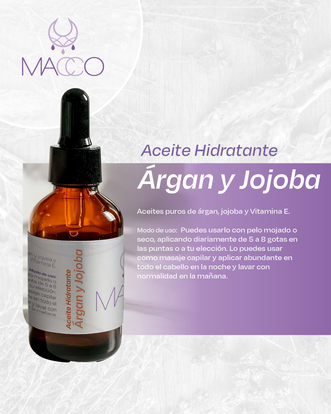 Aceite Hidratante Árgan y Jojoba